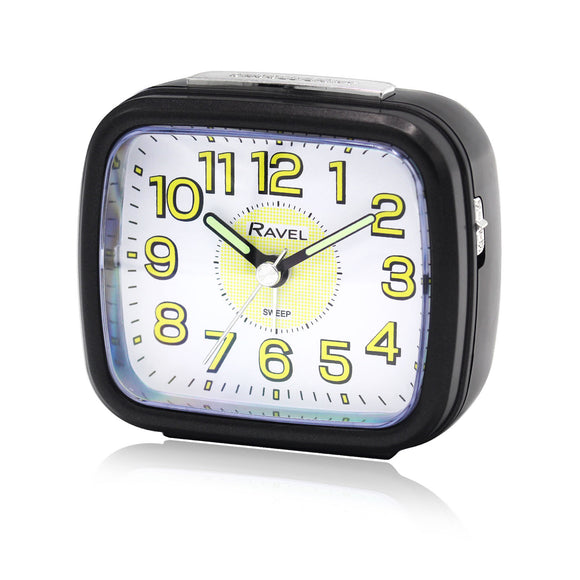 RAVEL RC044 LUMI QUARTZ ALARM CLOCK with snooze & light