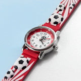 Accutime Kids Football watch Red